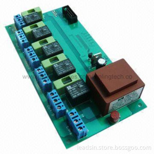 4-layer PCB Assembly with UV Solder Mask